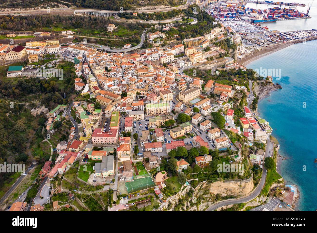 Vietri sul Mare, Amalfi Coast, Campania, Italy Stock Photo