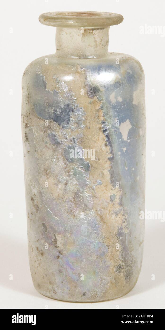 Ancient Roman. Flask. 101 AD–200 AD. Syria. Glass Stock Photo - Alamy