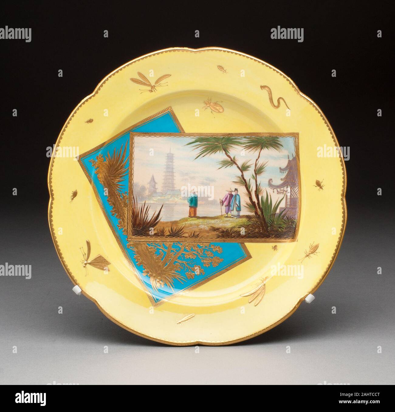 Coalport and Coalbrookdale Porcelain Factory. Plate. 18701875