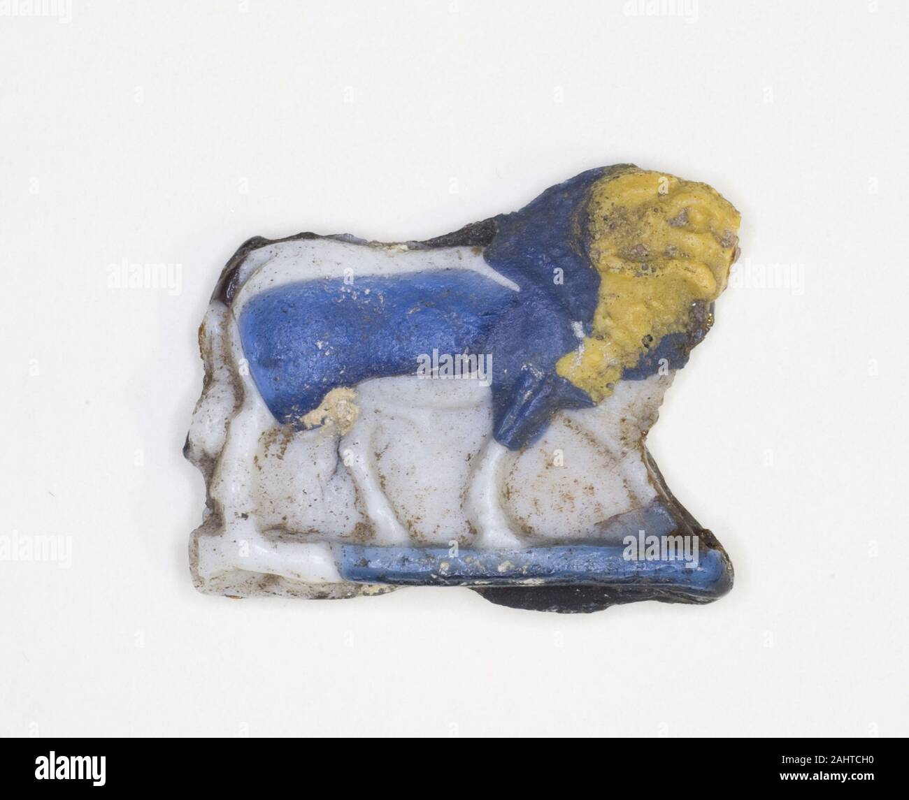 Ancient Egyptian. Amulet of a Ram. 700 BC1 BC. Egypt. Glass Small