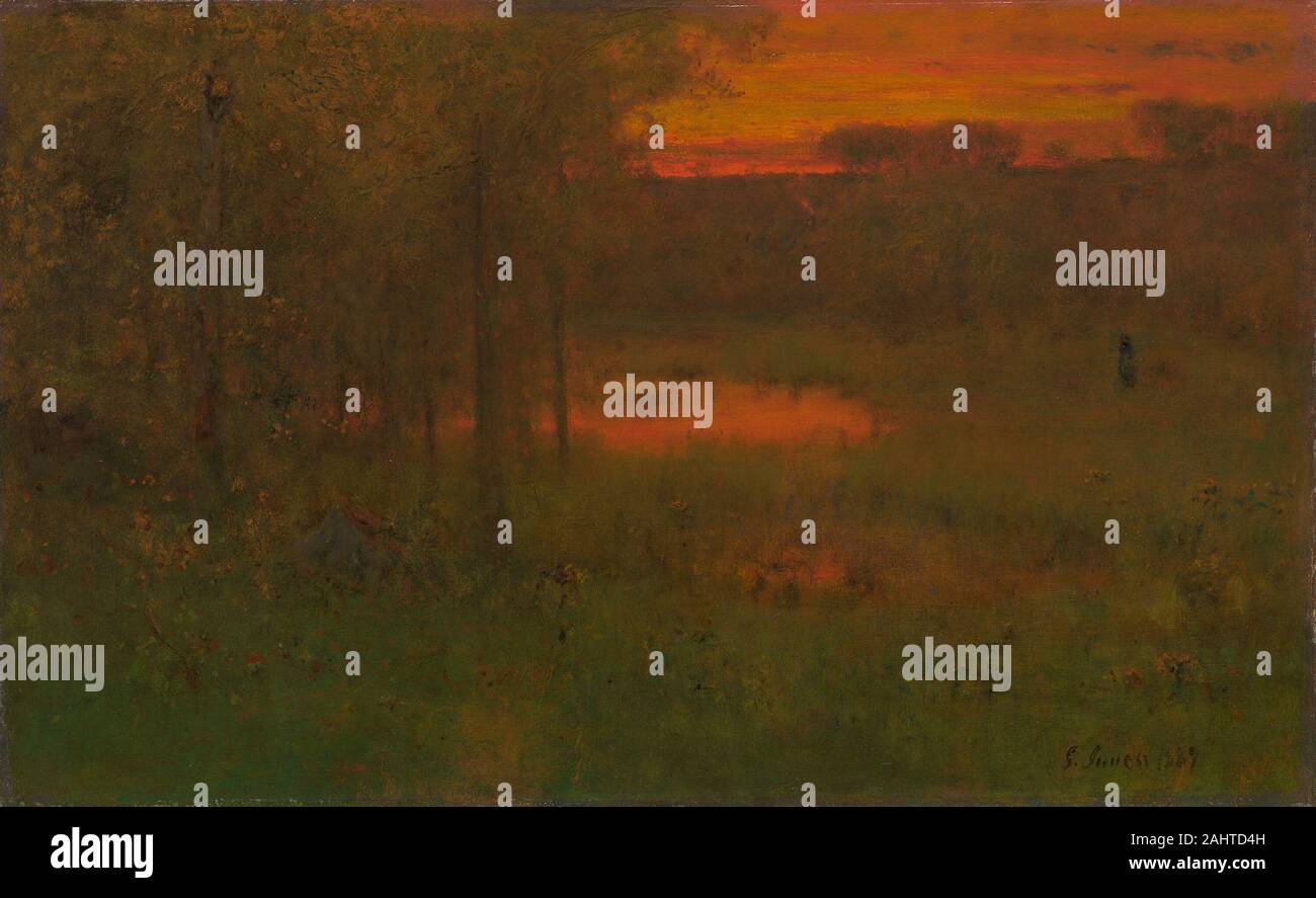 George inness artwork hi-res stock photography and images - Alamy