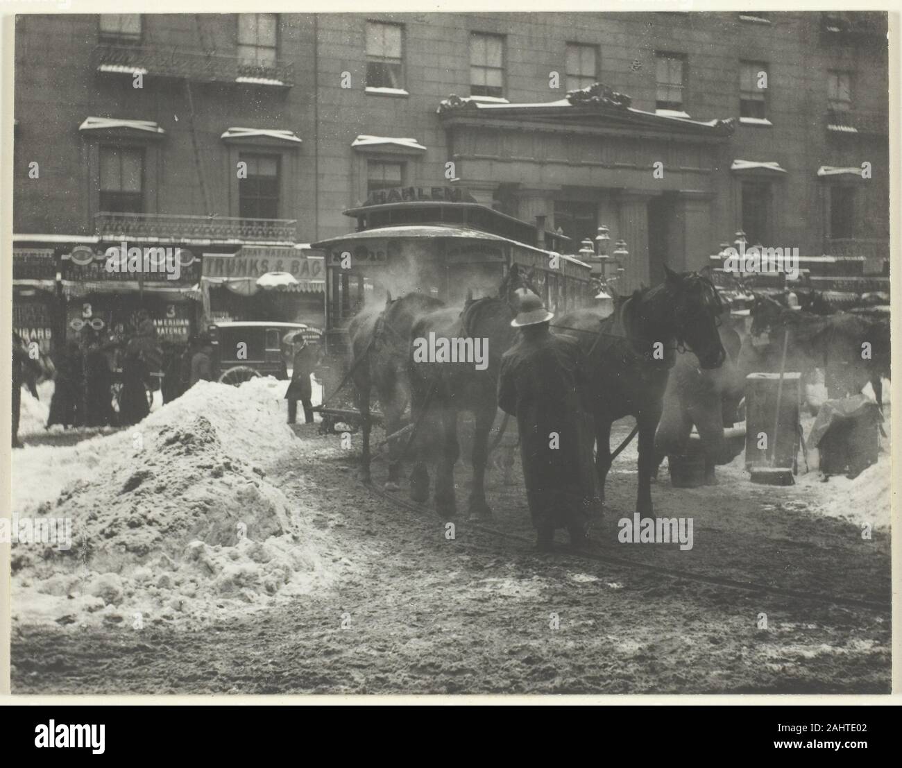 Alfred Stieglitz. The Terminal. 1893. United States. Gelatin silver