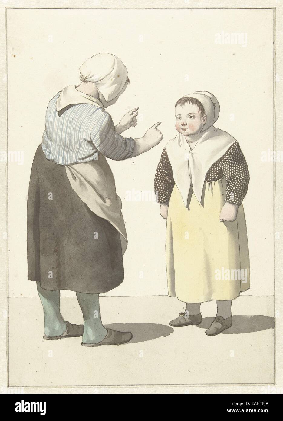 1700 century etching woman hi-res stock photography and images - Alamy