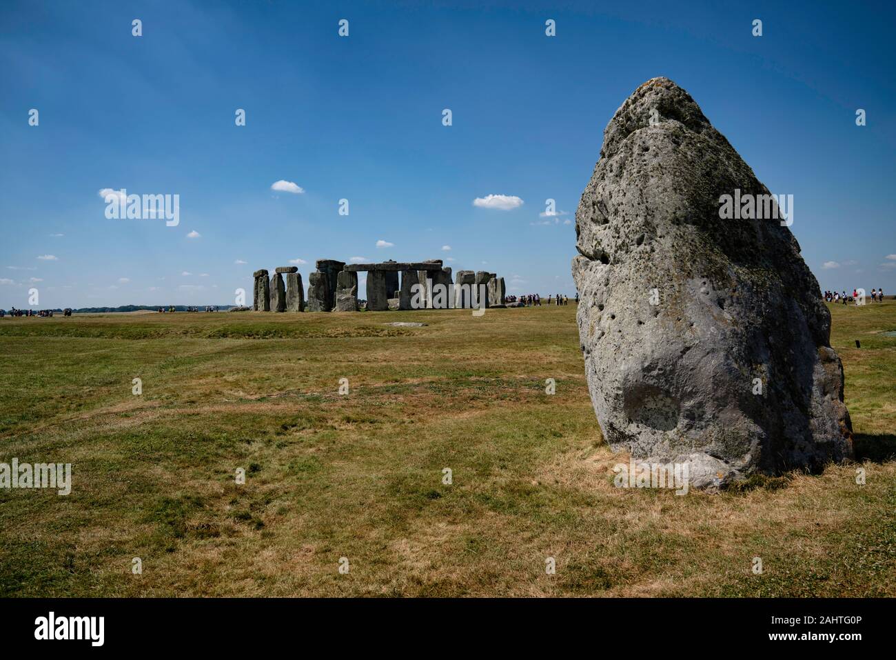 Neolithic stones blue sky hi-res stock photography and images - Alamy