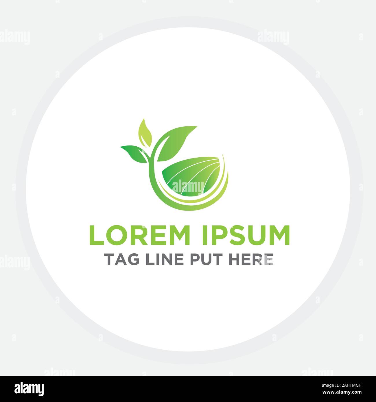 Nature leaf logo,Agriculture Farming Logo Stock Vector Image & Art - Alamy