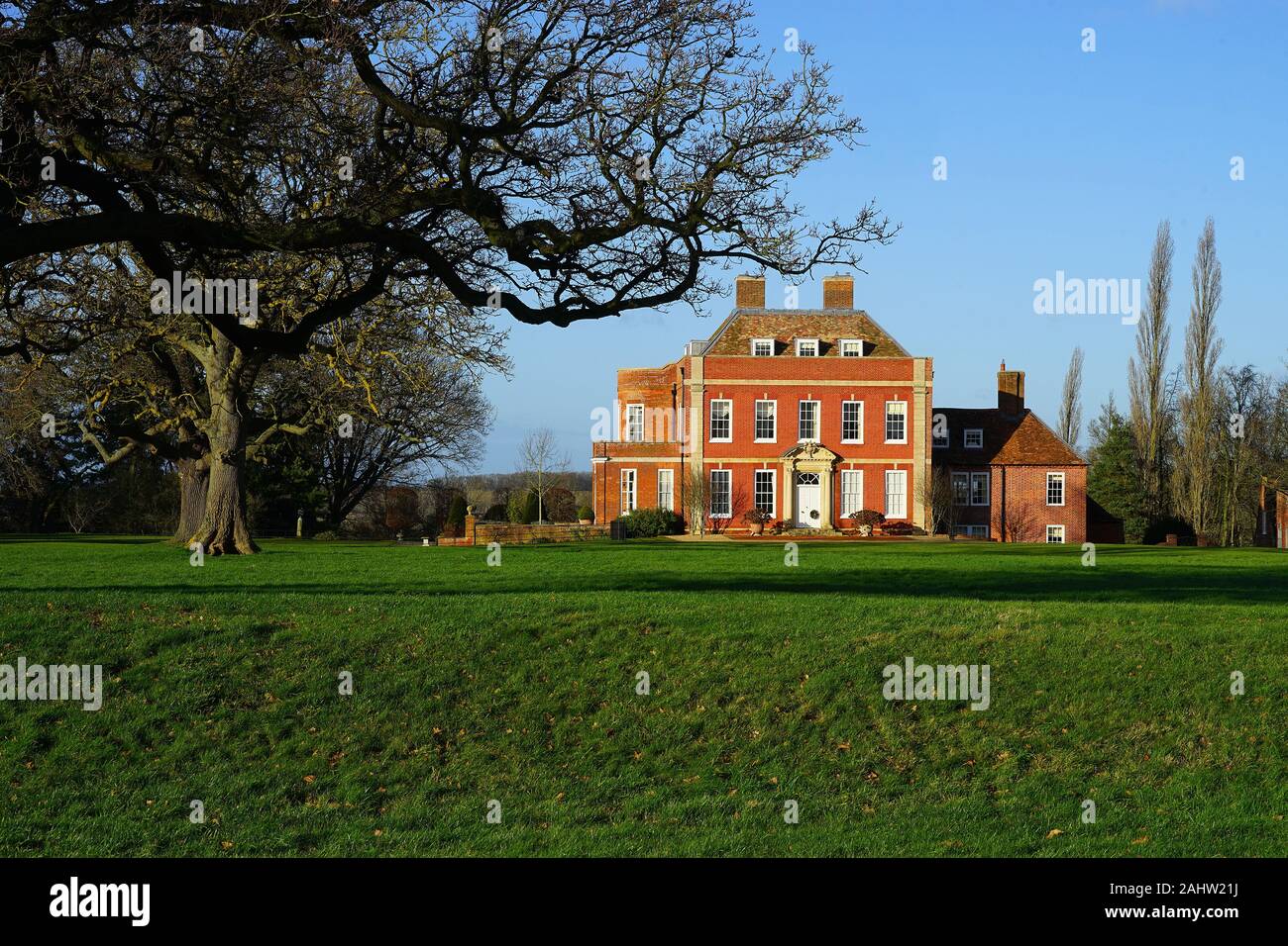 Tetworth Hall near Gamlingay, Bedfordshire Stock Photo