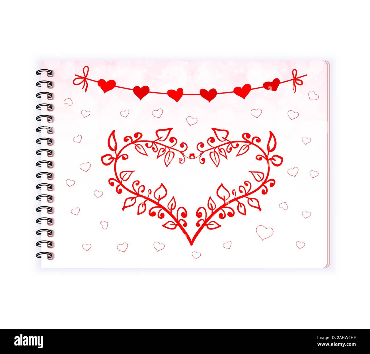 Valentines Day background vector Stock Vector Image & Art - Alamy