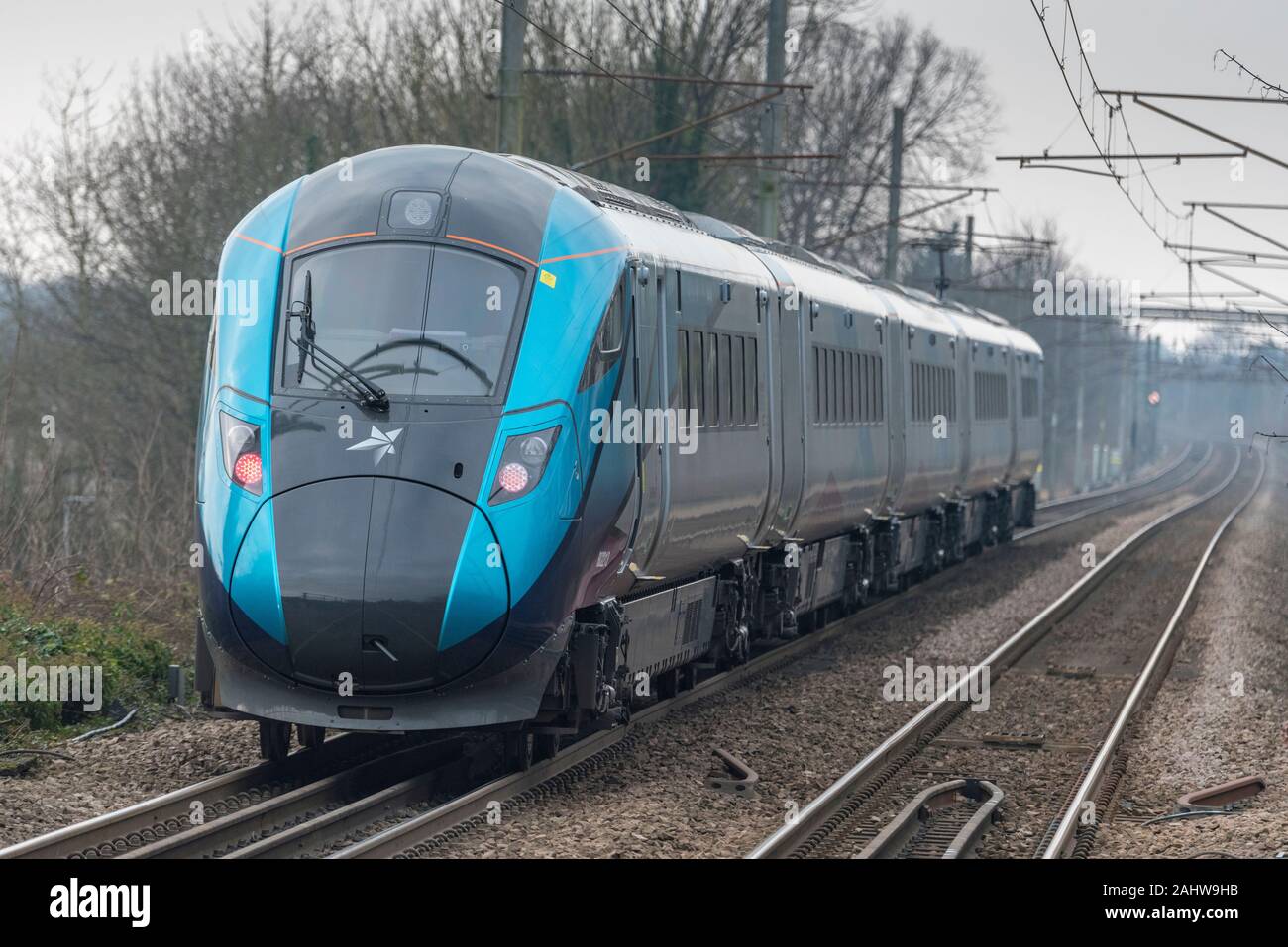 Trans Pennine express train. Hitachi Class 800 Azuma. Stock Photo