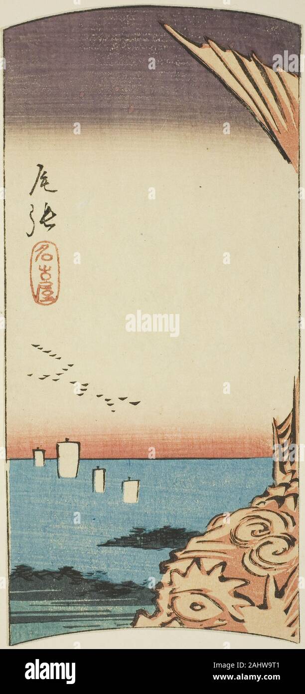 Framed Harimaze-e Woodblock Print - Edo Period Framed Harimaze-e Woodblock Print - Edo Period