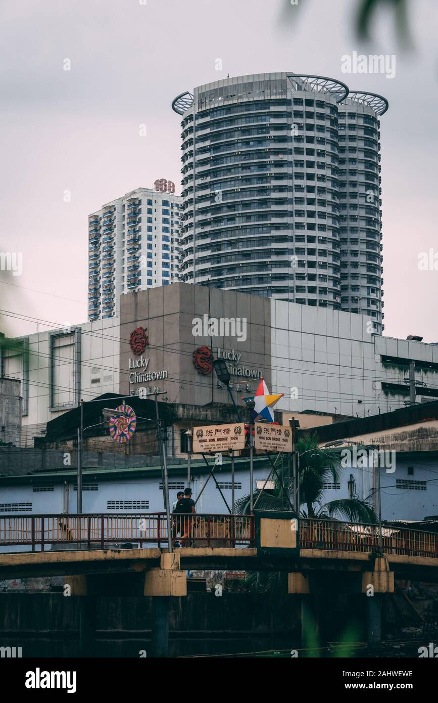 Buildings in Binondo, Manila, The Philippines Stock Photo - Alamy