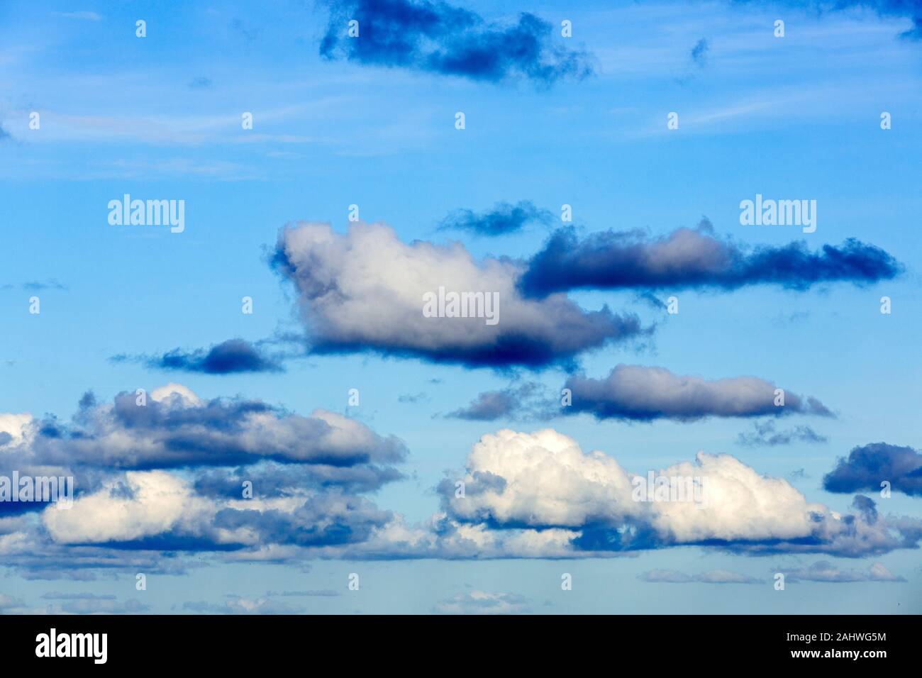 Himmel, Wolken, Wenningstedt; Sylt, Schleswig-Holstein, Germany Stock Photo