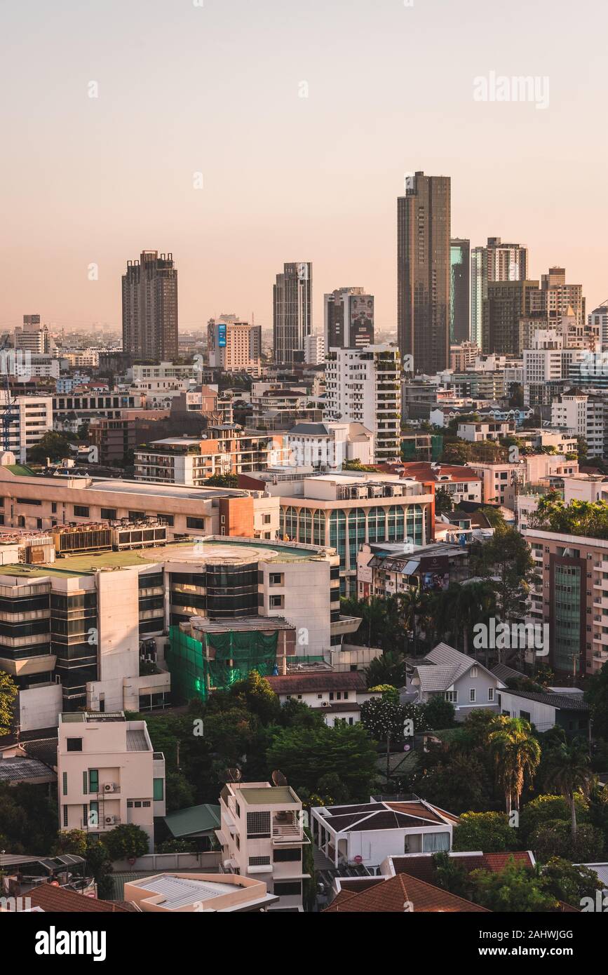 Cityscape view in Bangkok, Thailand Stock Photo - Alamy
