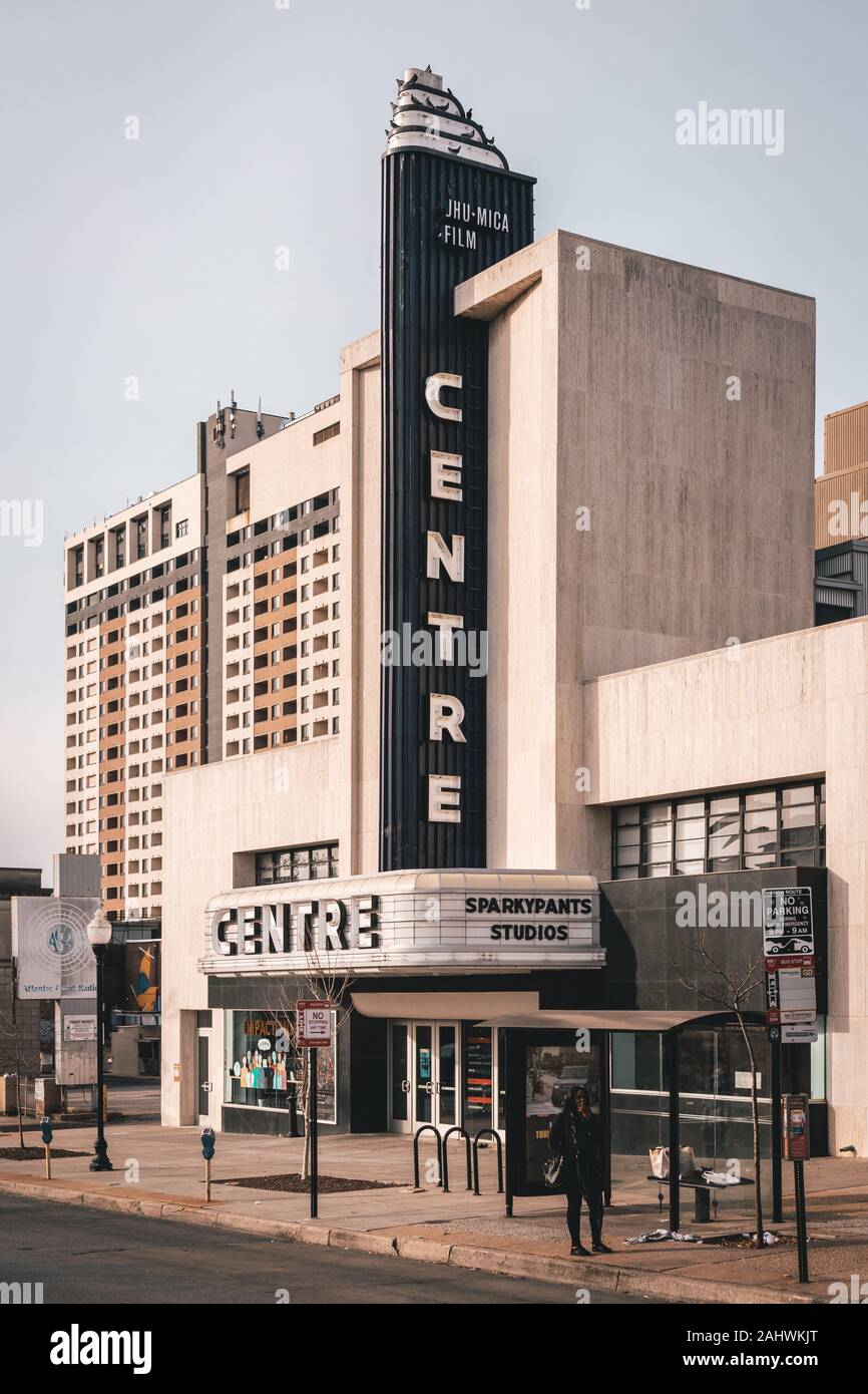 Centre Theater, in Station North, Baltimore, Maryland Stock Photo Alamy