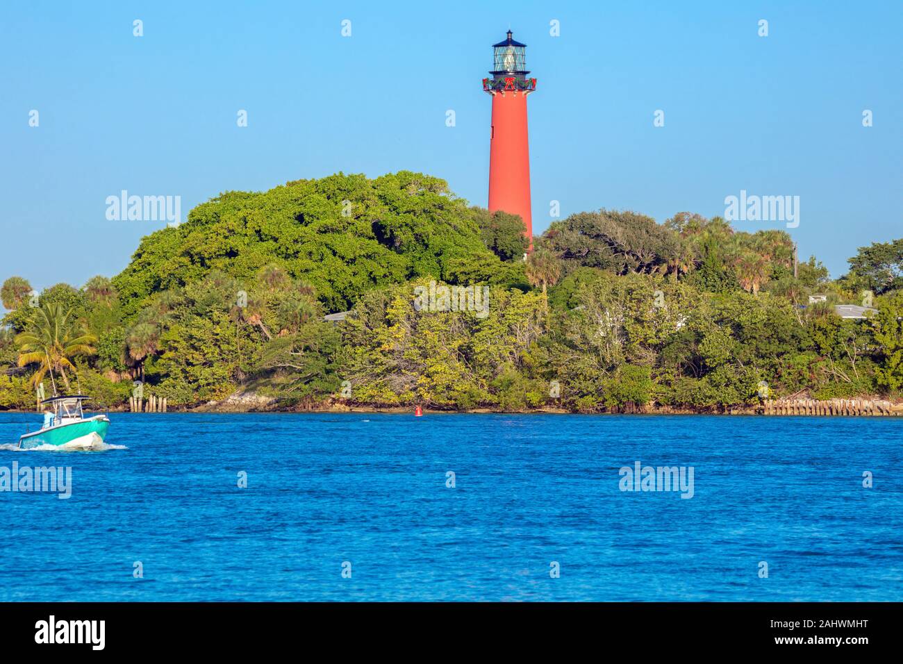 Jupiter Inlet Lighthouse. Jupiter, Florida, USA Stock Photo Alamy