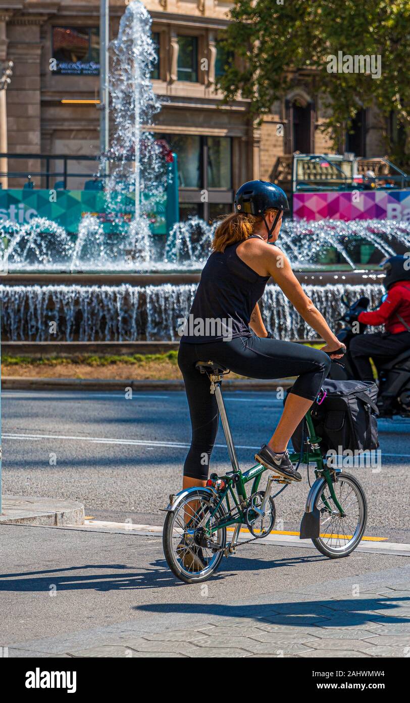 Downtown bike ride hires stock photography and images Alamy