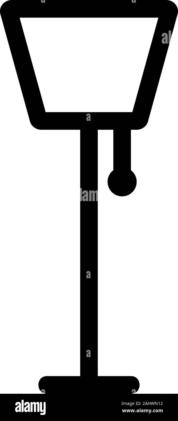 Tarscher icon vector. Isolated contour symbol illustration Stock Vector
