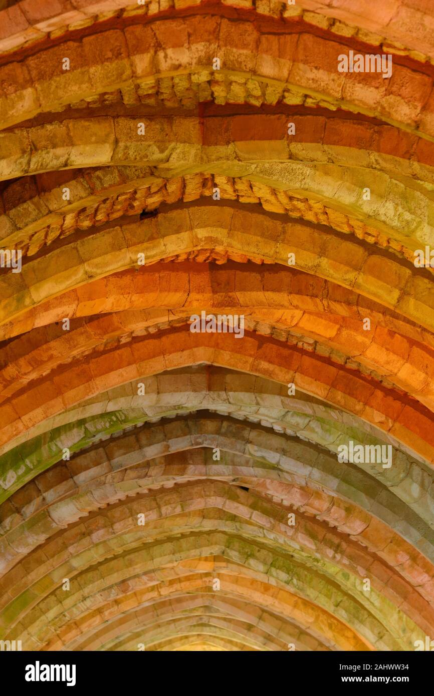 Fountains abbey illuminations hires stock photography and images Alamy