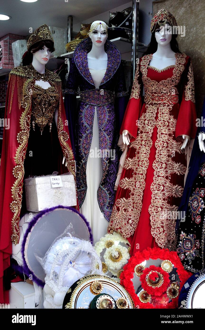 Costume for the circumcision ceremony - Grand Bazaar in ISTAMBUL -  Bosphorus Strait - TURKEY Stock Photo - Alamy