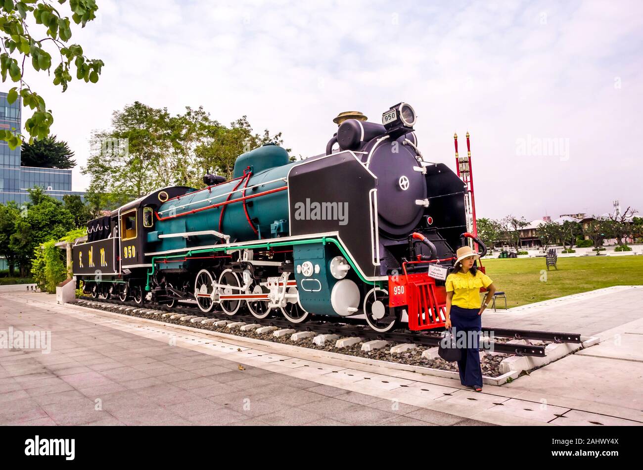 BANGKOK, THAILAND December 23, 2018 Steam displayed at