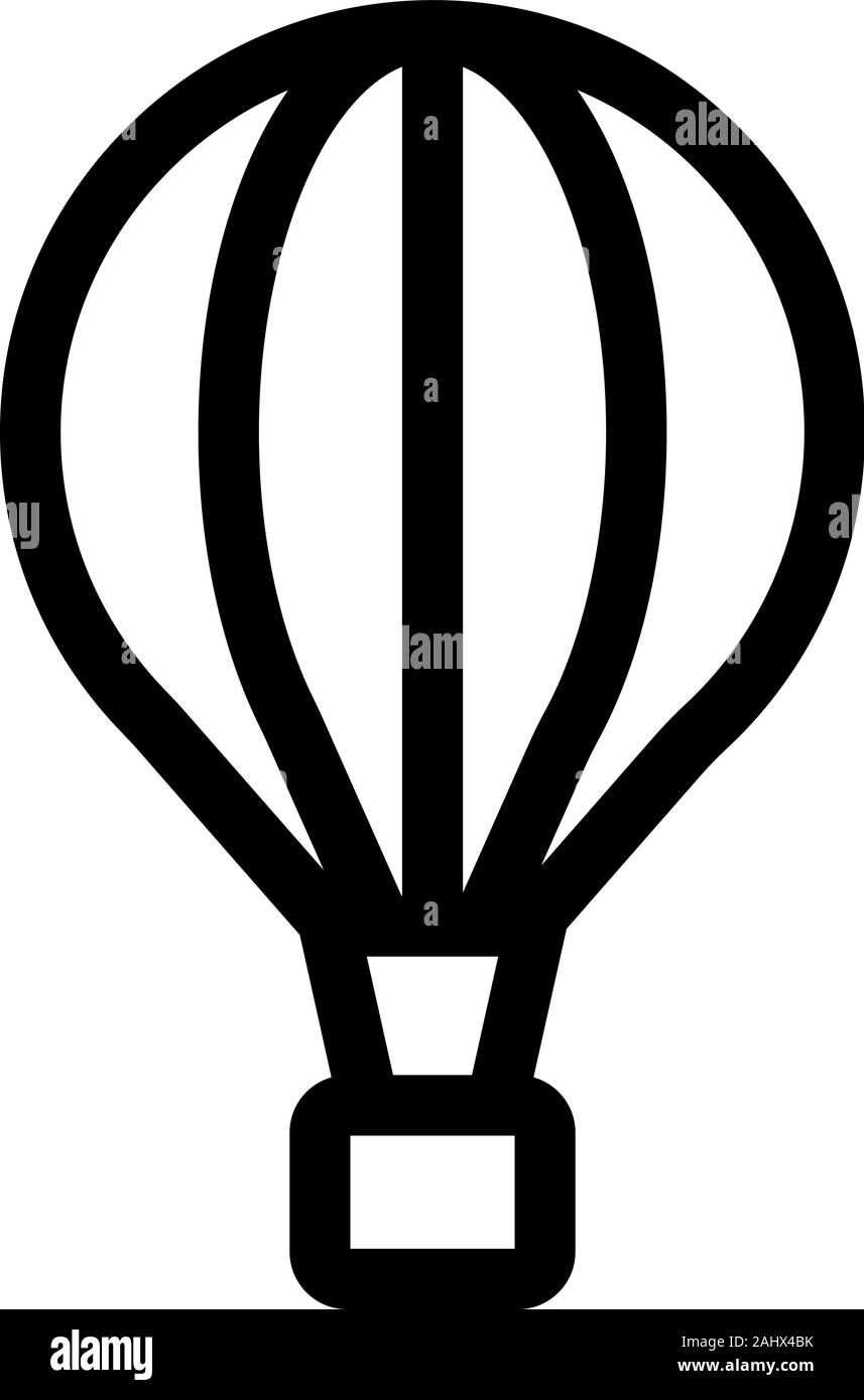 Balloon icon vector. Isolated contour symbol illustration Stock Vector ...