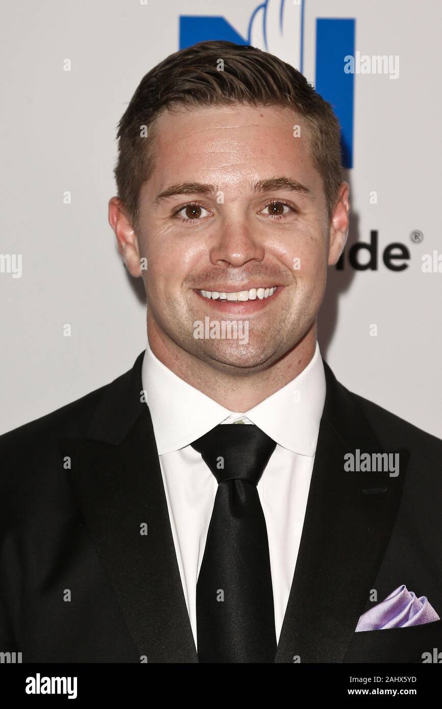 NEW YORK - SEPTEMBER 27: Ricky Stenhouse Jr attends the 2016 NASCAR Foundation Honors Gala at Marriott Marquis on September 27, 2016 in New York City. Stock Photo