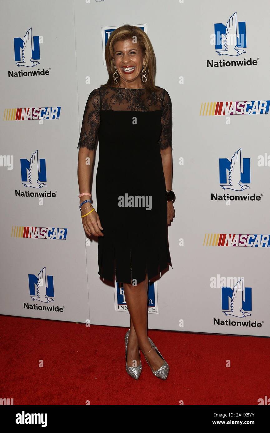 NEW YORK - SEPTEMBER 27: Hoda Kotb attends the 2016 NASCAR Foundation Honors Gala at Marriott Marquis on September 27, 2016 in New York City. Stock Photo