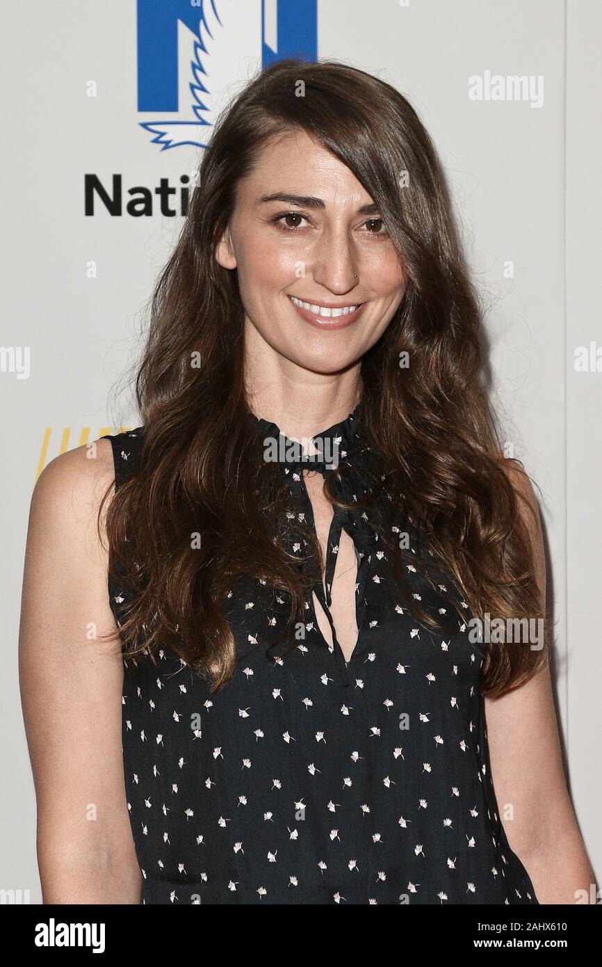 NEW YORK - SEPT 27: Singer Sara Bareilles attends the 2016 NASCAR Foundation Honors Gala at Marriott Marquis on September 27, 2016 in New York City. Stock Photo