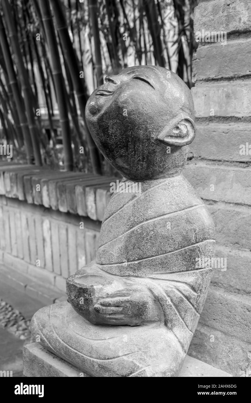Changan temple Black and White Stock Photos & Images Alamy