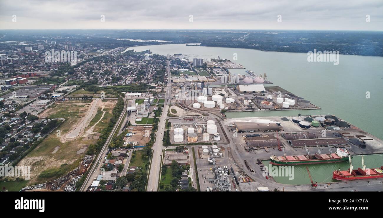 City of hamilton steel plants Stock Photo Alamy City of hamilton steel plants Stock Photo Alamy