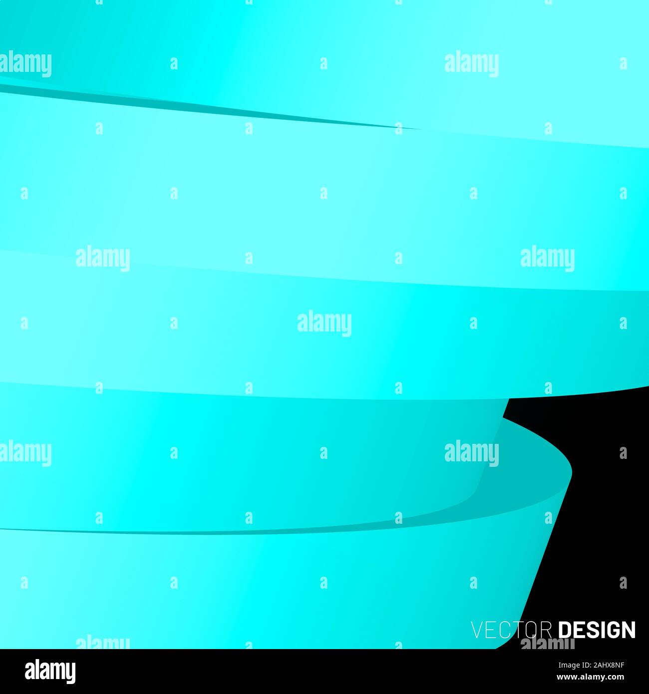 abstract geometric vector background. Overlapping and glossy 3D shapes ...