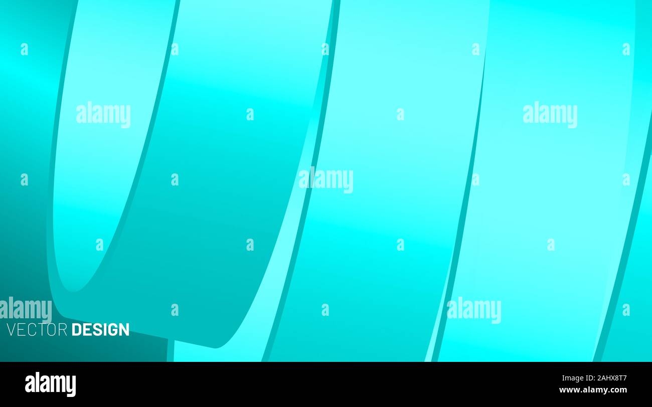 abstract geometric vector background. Overlapping and glossy 3D shapes ...