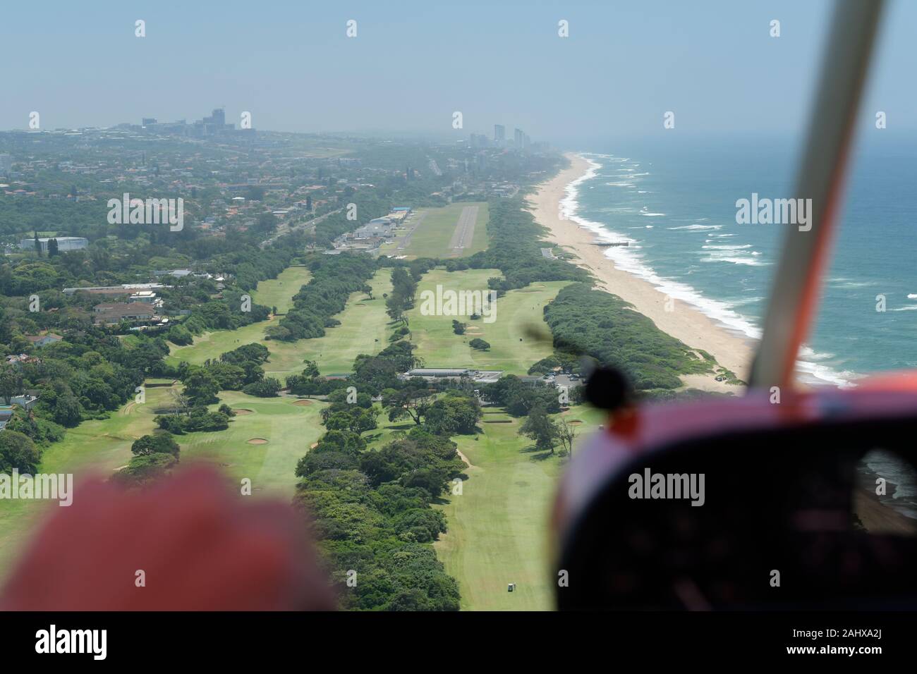 Durban airport aerial view hires stock photography and images Alamy