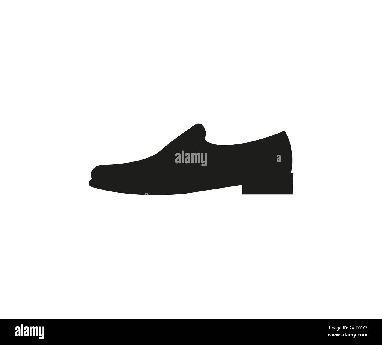Mens shoe icon. Vector illustration, flat design Stock Vector Image ...