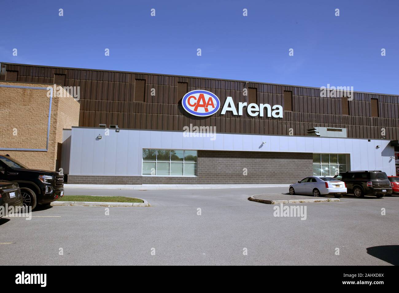 CAA Arena in Belleville, Home of the Belleville Senators Stock Photo