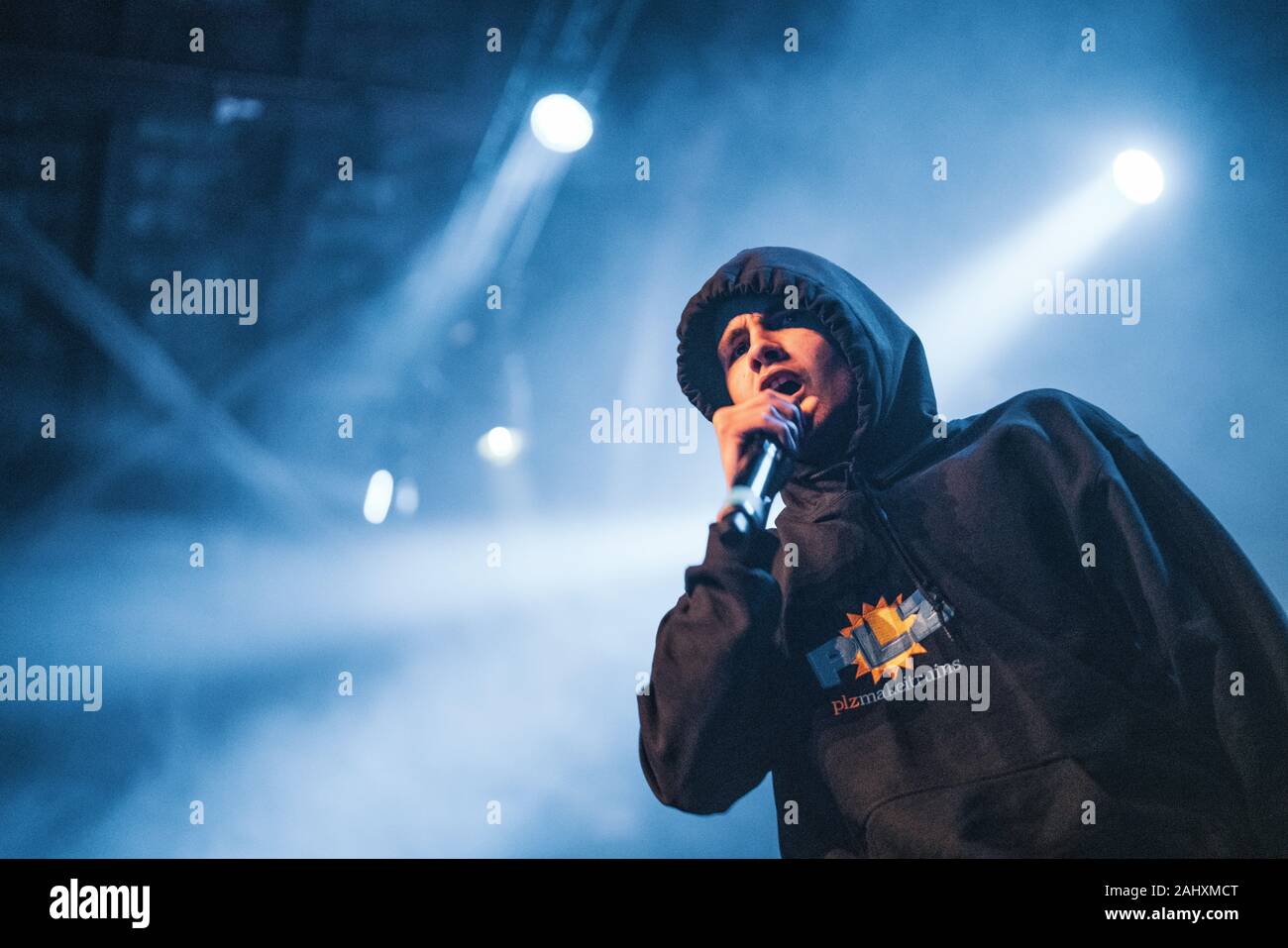 Copenhagen, Denmark. 24th, February 2019. The English rapper and ...