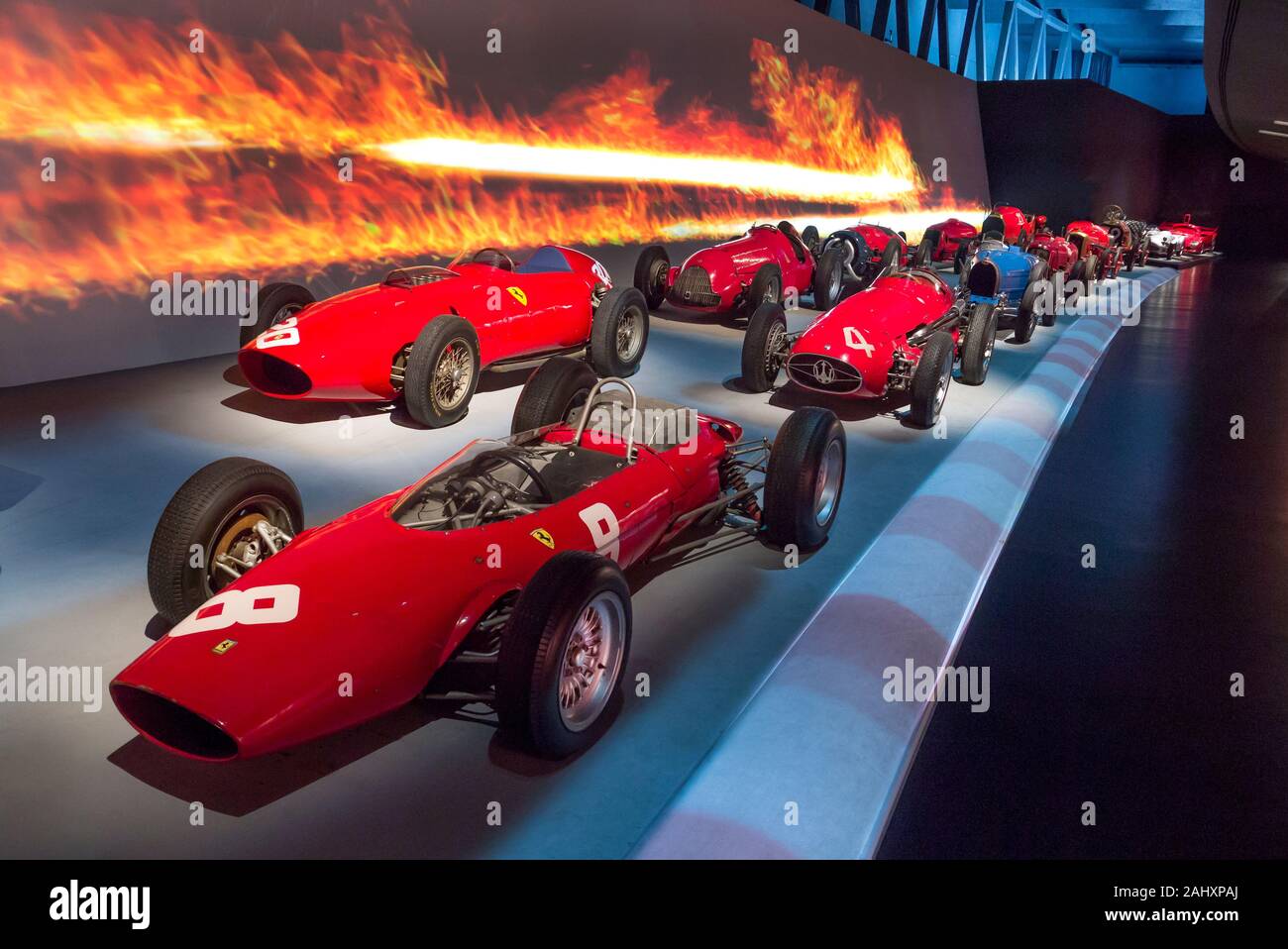 Turin Automobile Museum Stock Photo Alamy