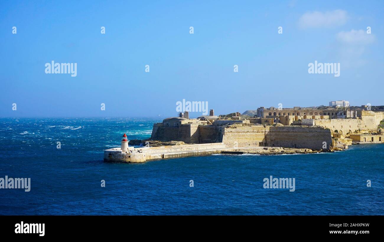 Valletta Malta Sliema travel guide 2020 Stock Photo