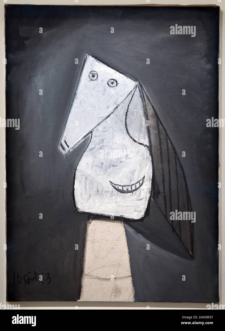 Tête de femme souriante"", 1943, Pablo Picasso, 1881-1973, Musée de  l'Armée, Paris, France Stock Photo - Alamy