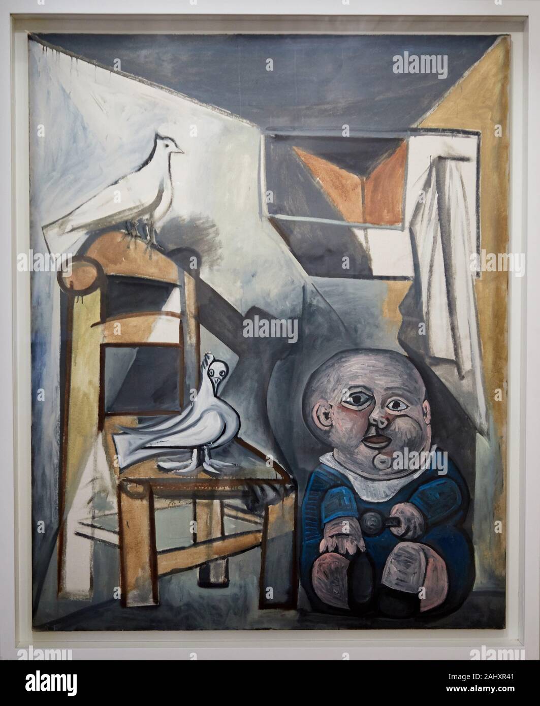 '''L’Enfant aux colombes'', 1943, Pablo Picasso, 1881-1973, Musée de l’Armée, Paris, France Stock Photo