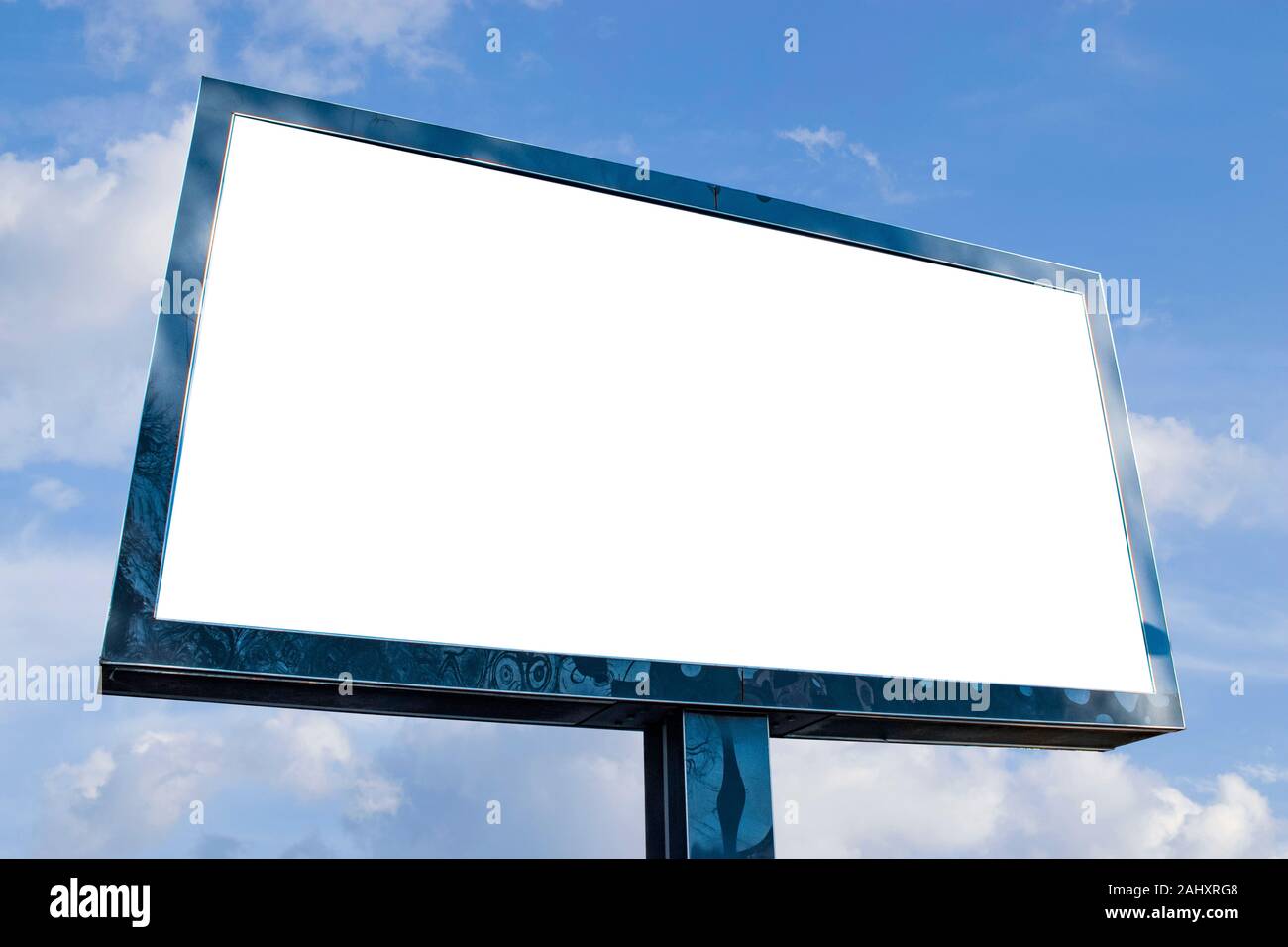 Billboard mockup, advertising template, empty frame copy space For Outdoor Banner Template