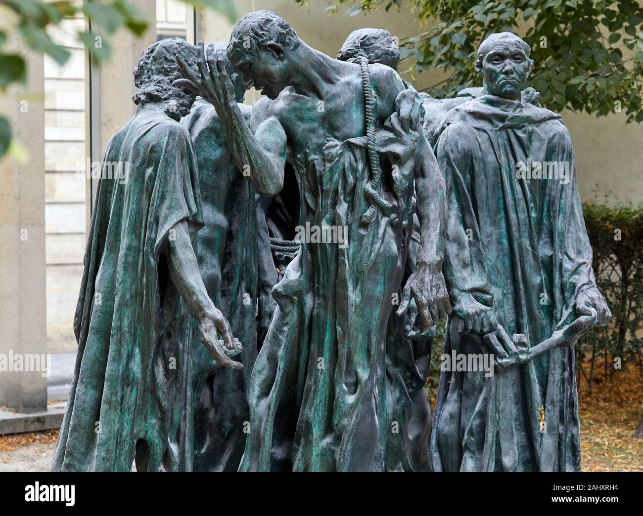 Burghers of Calais"", 1889, sculpture by Auguste Rodin (1840-1917), Musée Rodin  Museum, Paris, France Stock Photo - Alamy