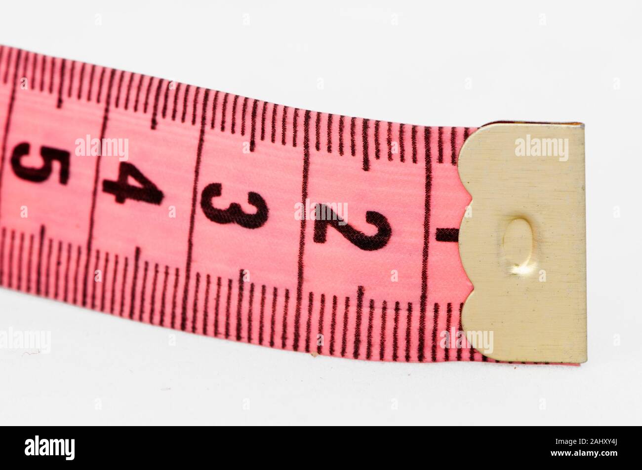 Pink tape measure hi-res stock photography and images - Alamy