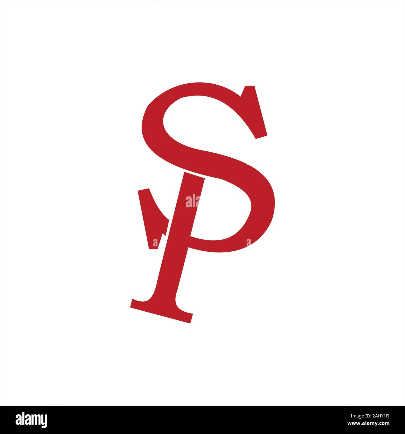 initial letter sp or ps logo vector design Stock Vector Image & Art - Alamy