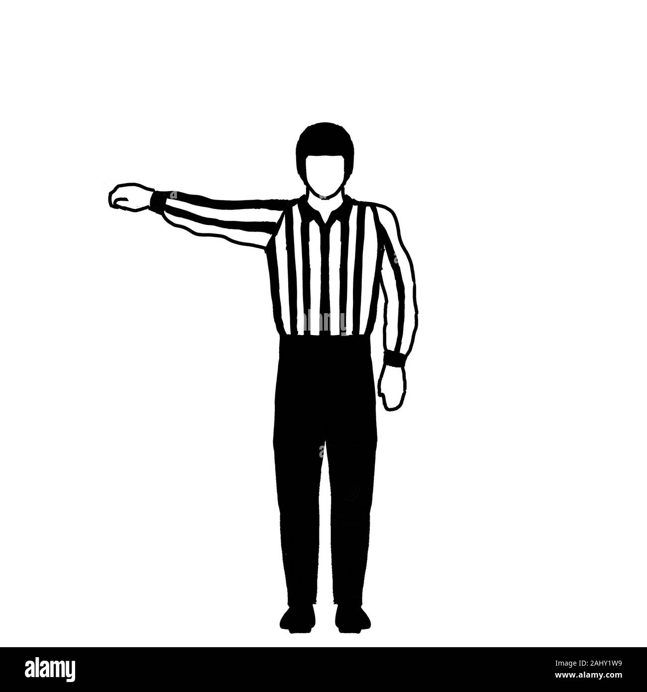 The assistant referee Cut Out Stock Images & Pictures Alamy
