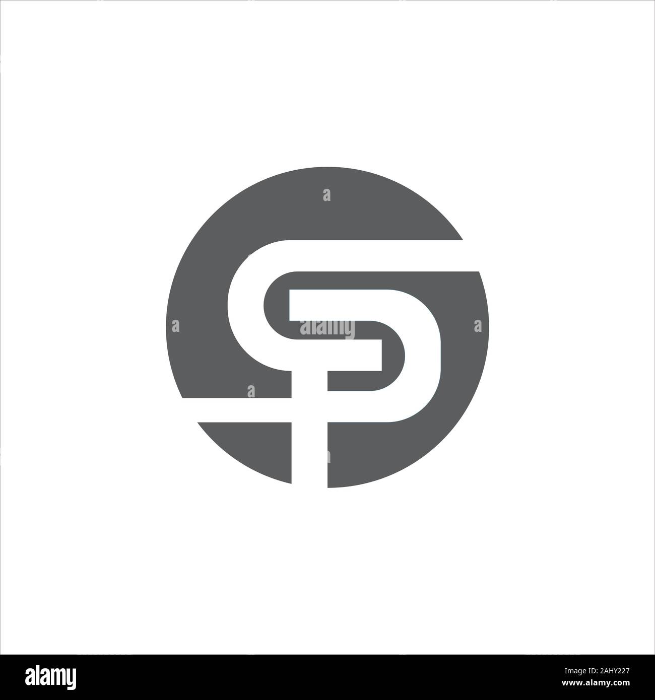 initial letter sp or ps logo vector design Stock Vector Image & Art - Alamy