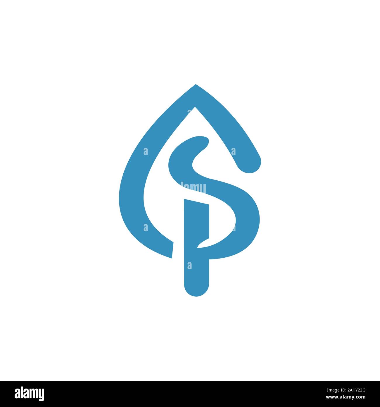 initial letter sp or ps logo vector design Stock Vector Image & Art - Alamy