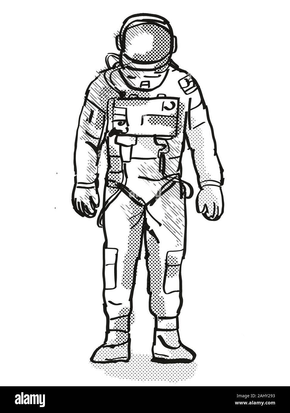 How To Draw A Space Suit Easy Step By Step - najasfashion