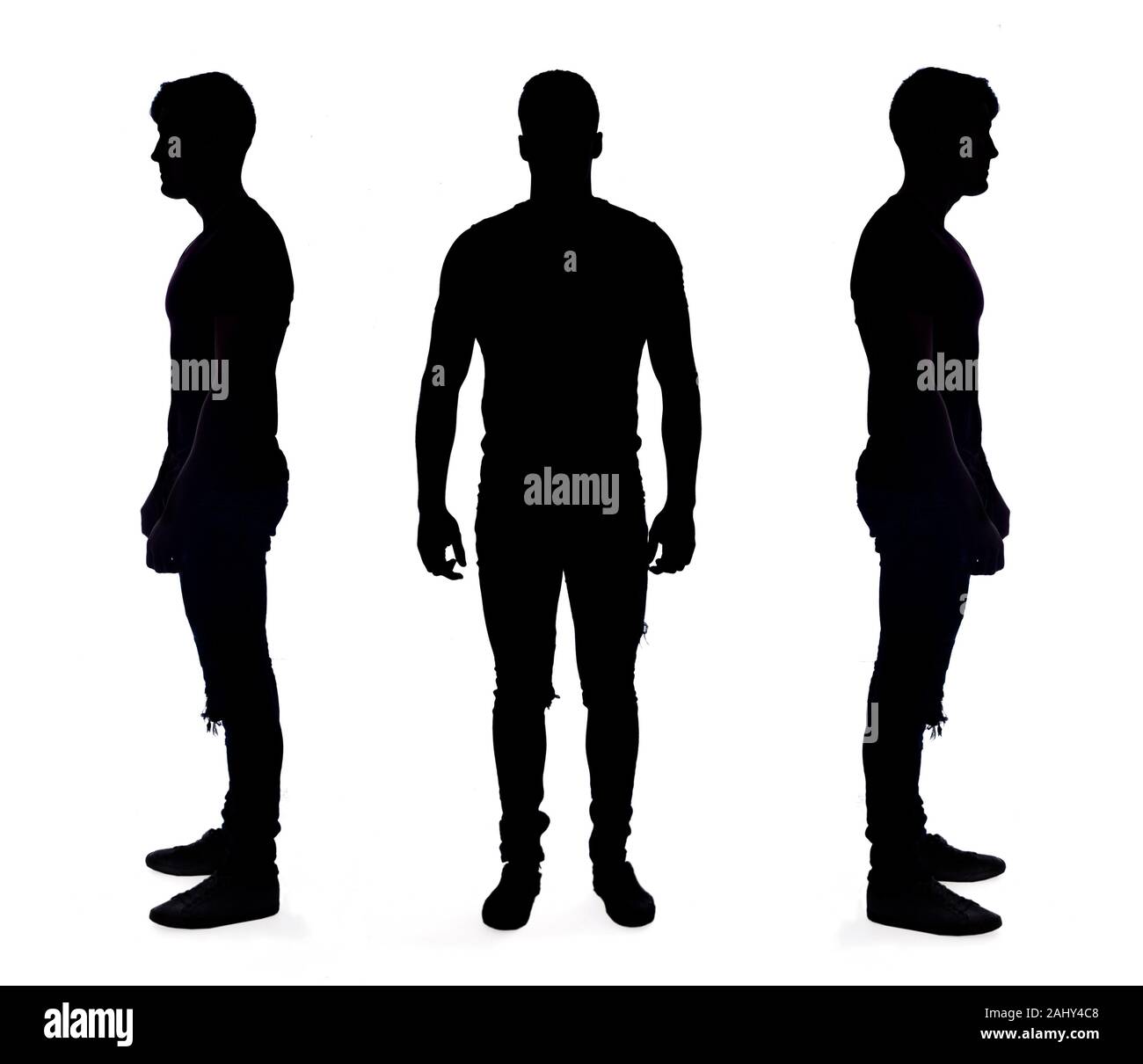 Male silhouette hi-res stock photography and images - Alamy
