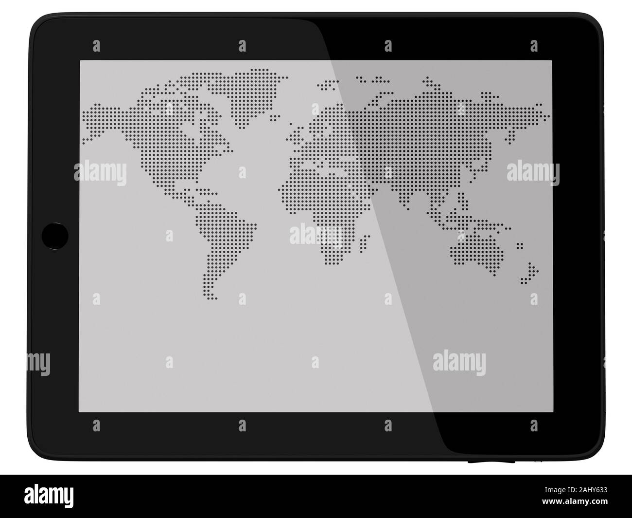 Computer travel map hi-res stock photography and images - Alamy image.