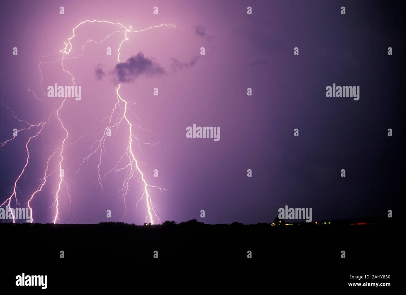 Thunderstorm Lightning Florida High Resolution Stock Photography And Images Alamy